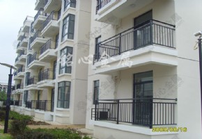 Zinc steel guardrail