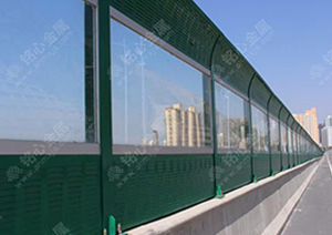 Lanzhou north loop guardrail, sound barriers