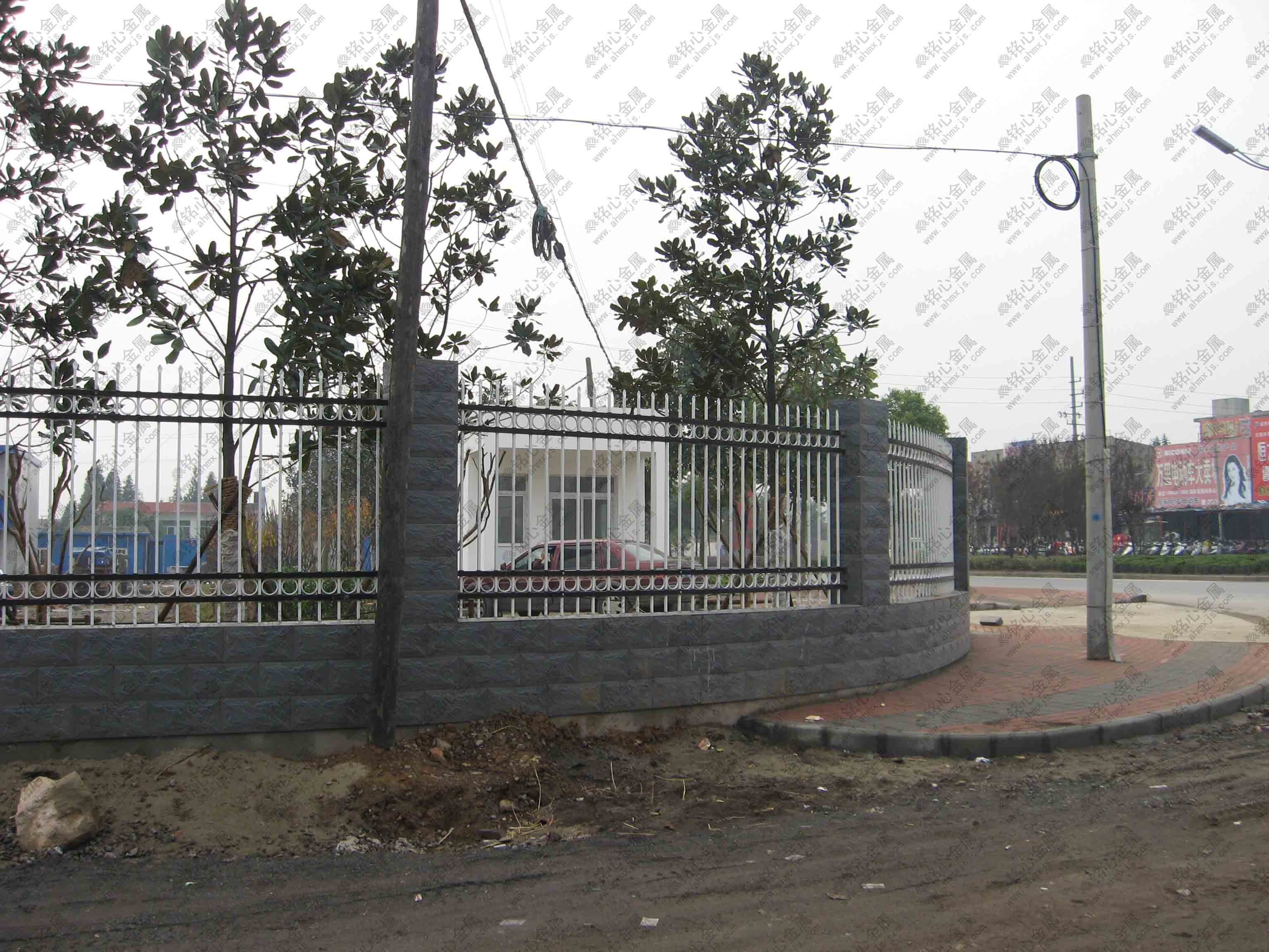 Zinc steel guardrail